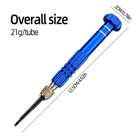 Mobiltelefonreparationsverktyg, skruvmejsel, demontering av surfplattans batteri, skärmöppning, dammrengöring, demonteringsset, liten femhörning 6 best sales iPhone-verktyg - №2