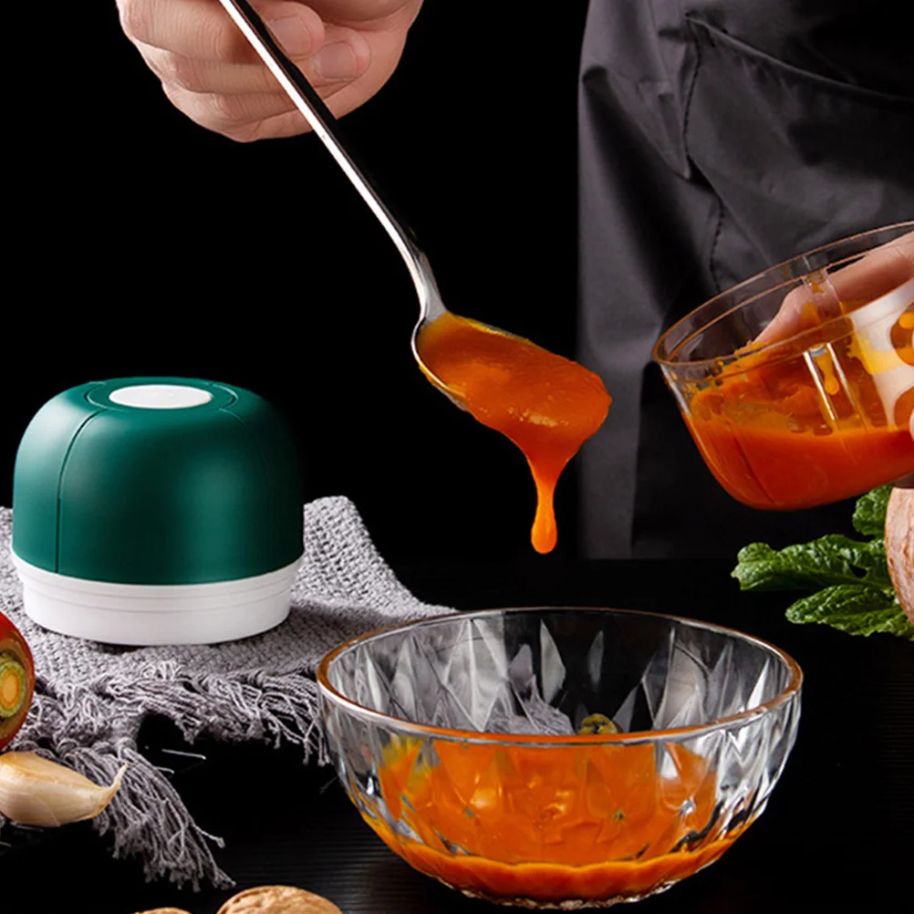 

Stainless Steel Electric Garlic Chopper USB Charging Design and Practical for Kitchen Garlic Chopper Kitchen Crusher