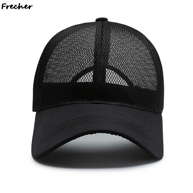 Men Women Cycling Casquette Hat Running Fitness Visors Cap Summer Outdoor Sports Snapback Hats Full Mesh Caps Breathable Net