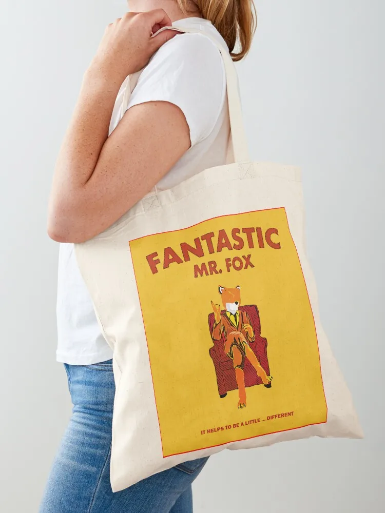 

fantastic mr fox classic yellow Tote Bag women bag custom canvas bag Lady bags Handbags