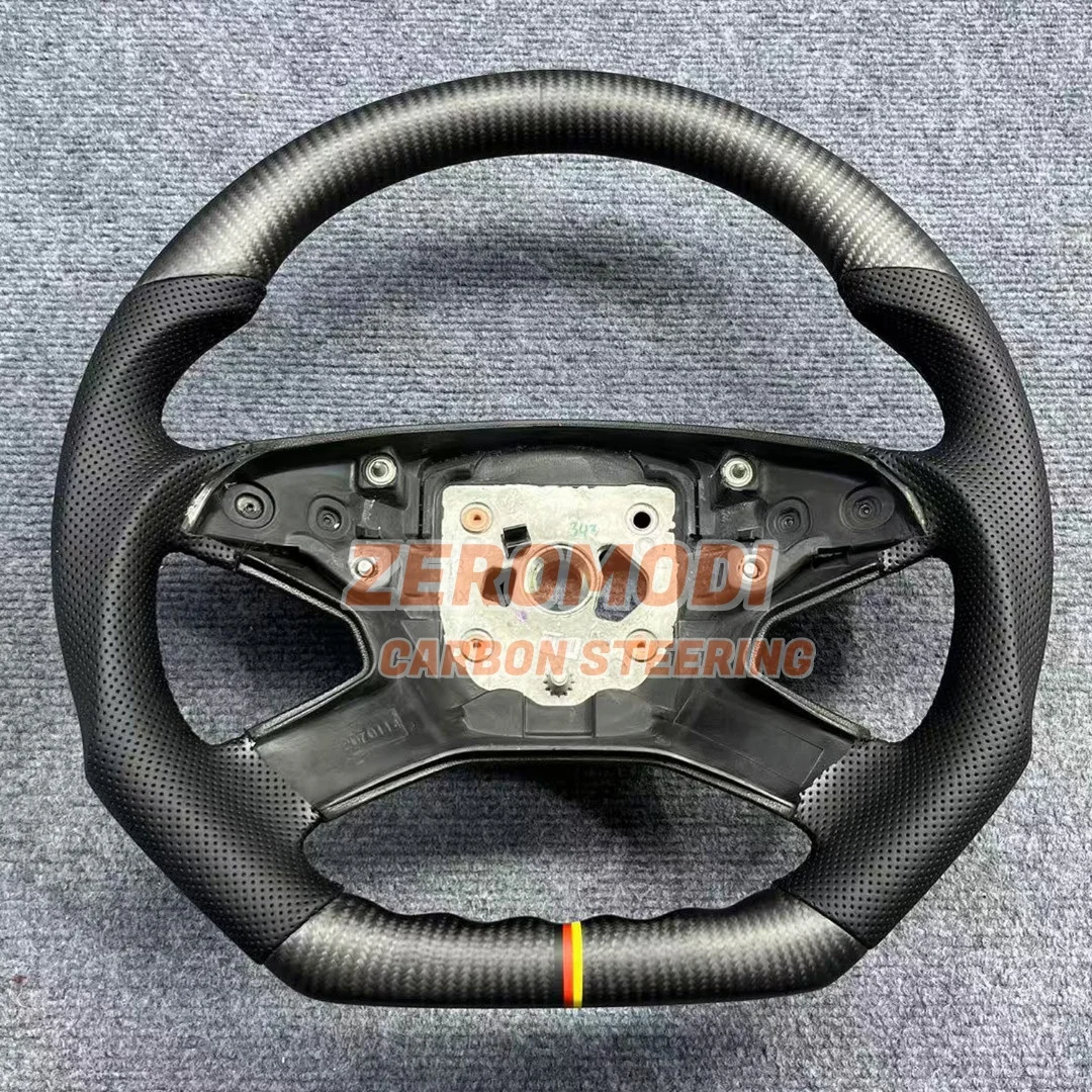 

Руль из 100% настоящего карбона с отверстиями для подрулевых лепестков, улучшенная версия для Mercedes-Benz ML GL R-Class W164 W251 R251 R300 R350 R500 Au