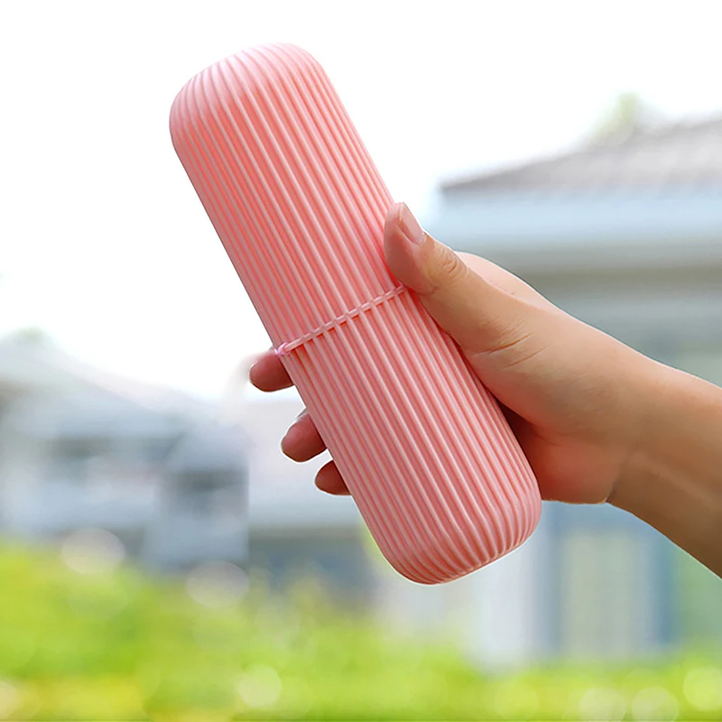 Portable Toothbrush And Toothpaste Holder For Travel Bathroom_voghion.com