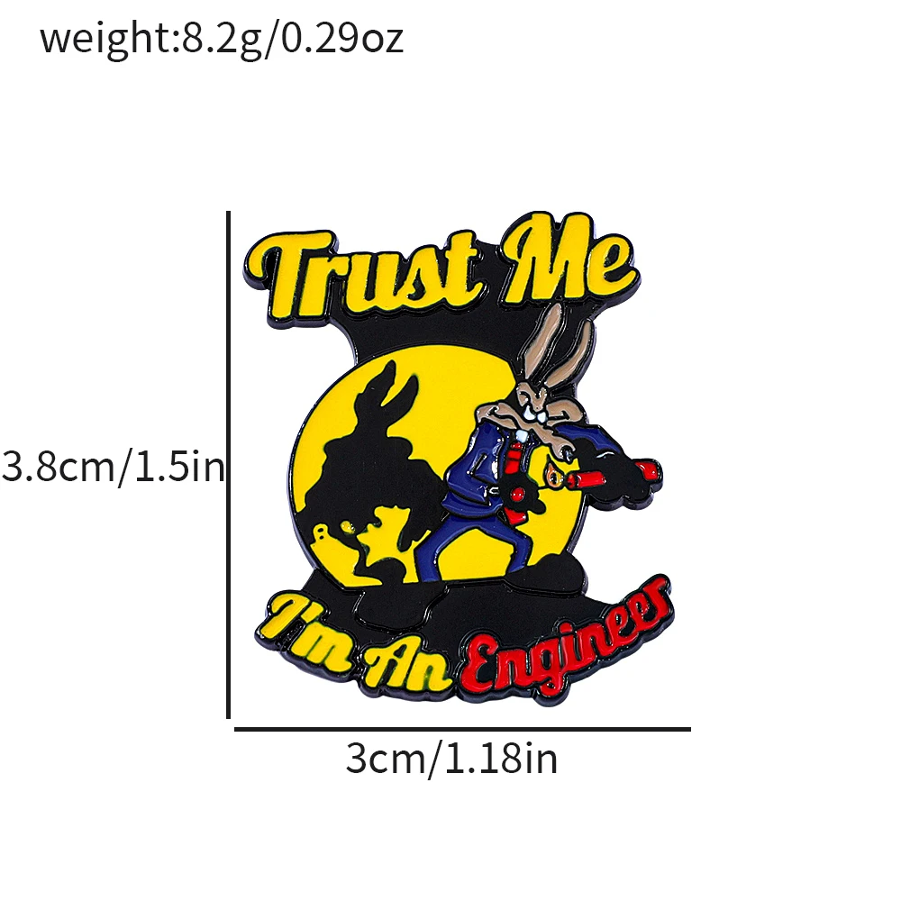 1 قطعة بروش الكرتون أنيمي ذئب الإبداع المينا دبوس ظهره الملابس والمجوهرات شارة معدنية اكسسوارات الديكور هدية
