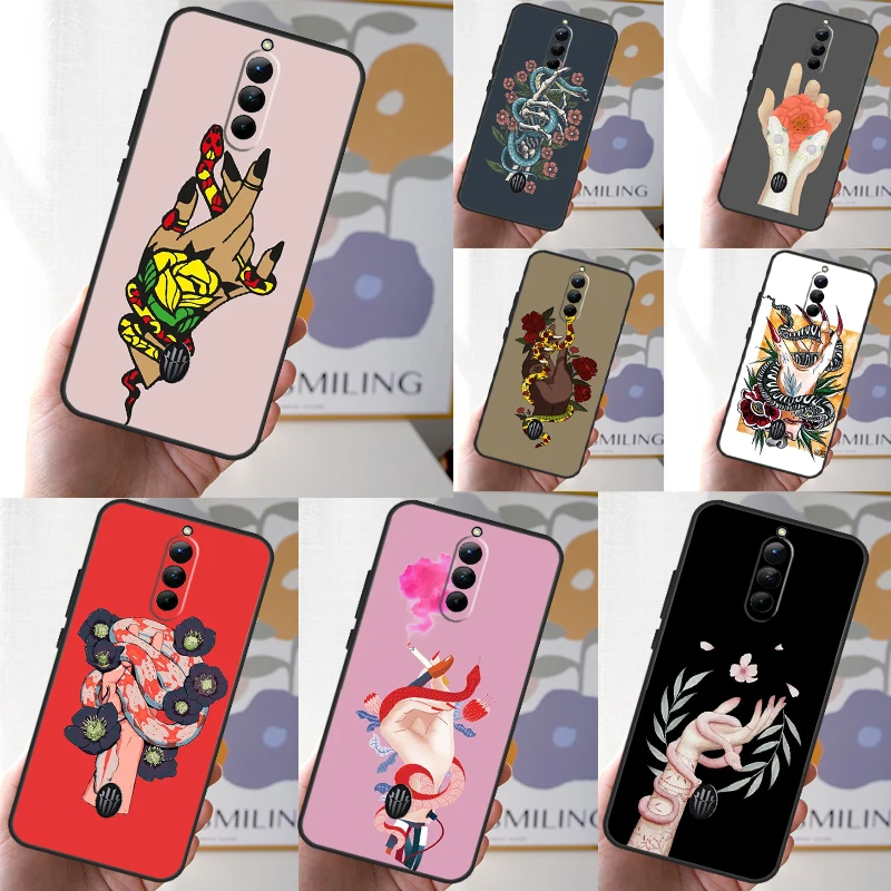 Hand Snake Flower C… - image