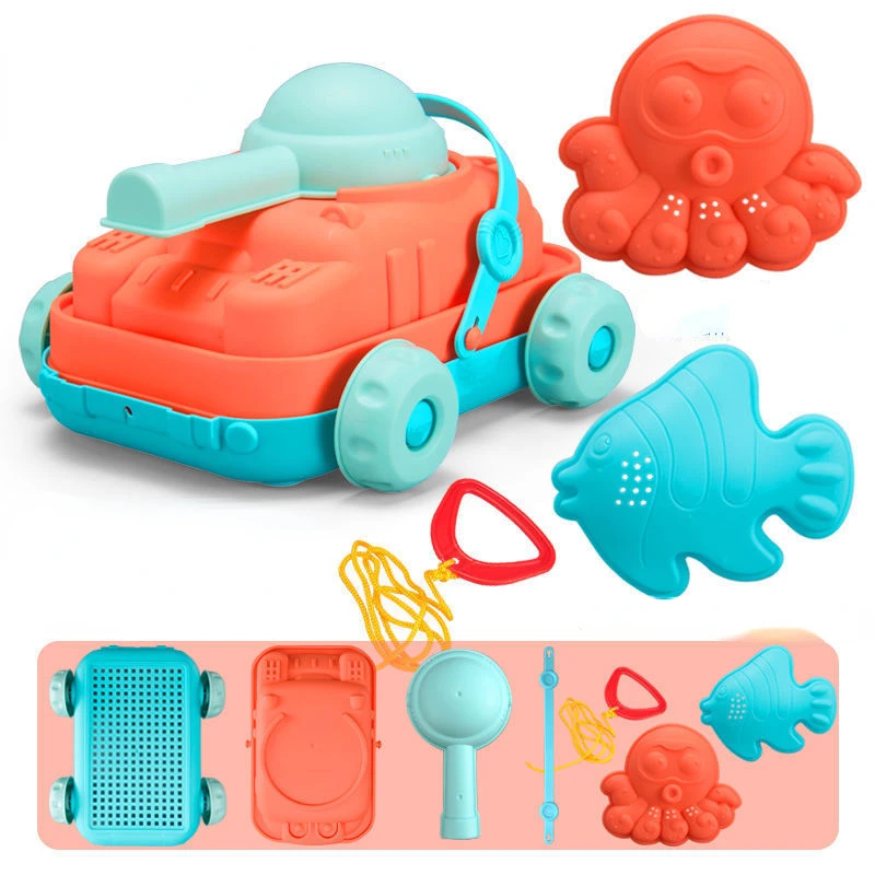 Jouets de plage pour enfants, activités de plein air, neige, Camping, outils de creuser du sable, réservoir, seau, équipement de jeu