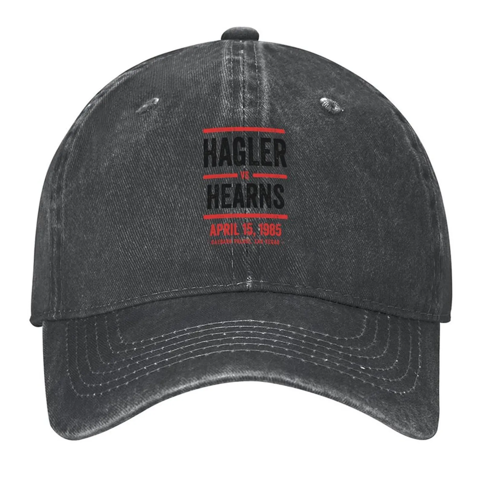 

Hagler vs Hearns Baseball Cap Sunscreen Winter hat tea Hat Unique hats Designer Man Women's