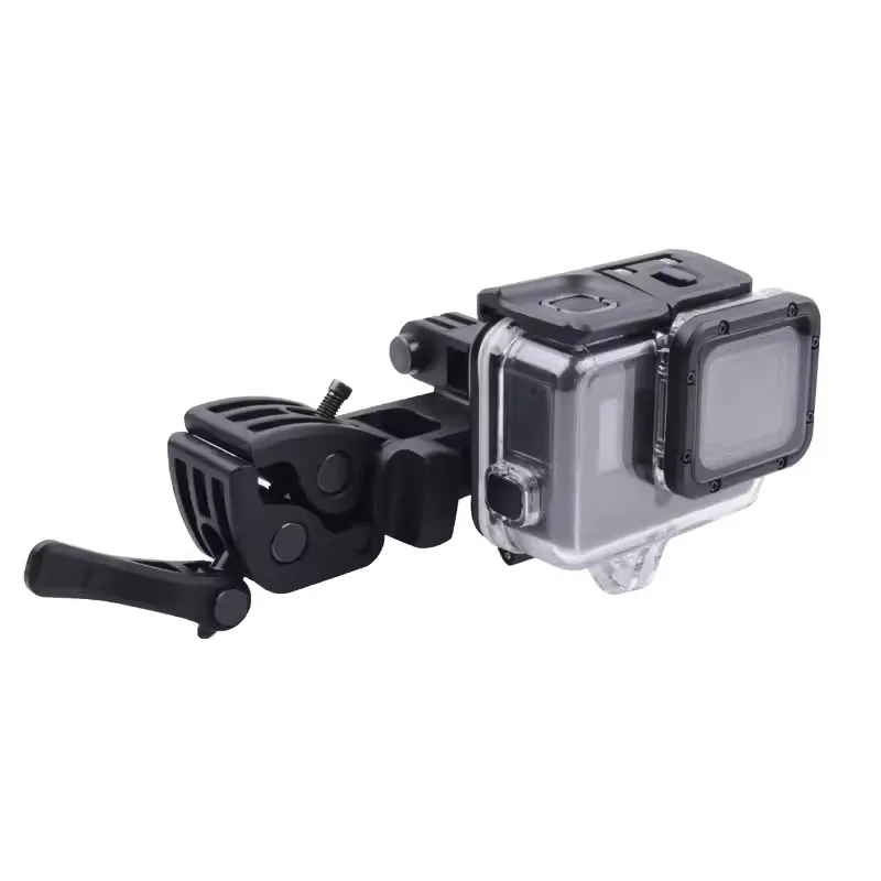 For Gopro 13 Accessories Clamp Gun Rifle Scope Fishing Pole Stabilizer Mount Bracket For Go Pro 5 6 7 4 DJI Osmo Action Camera