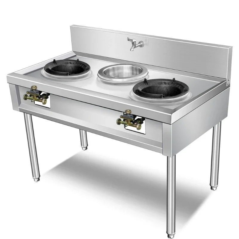 Stainless steel fire commercial hotel special gas stove restaurant cooking stove