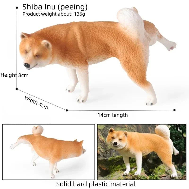 Nowe Figurki Psów Symulacja Szczeniak Zwierzęta Shiba Inu Husky Rottweiler American Bully Saint Bernard Kolekcja Zabawki Prezent dla Dzieci