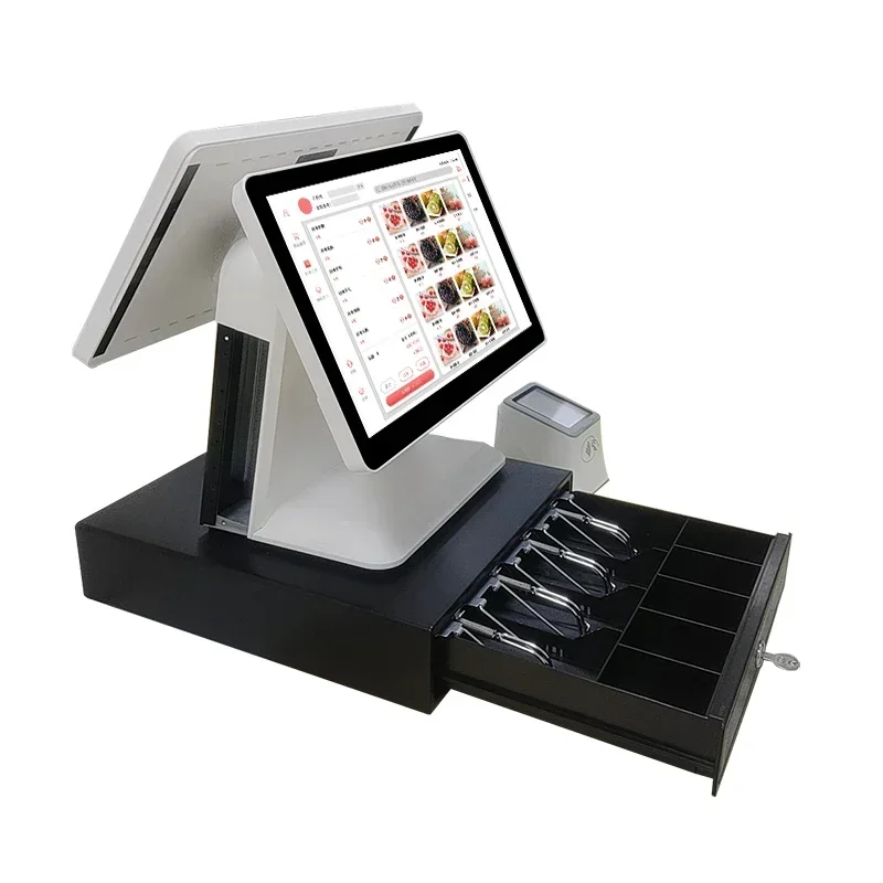 Point Of Sales System All In One Epos Advance Terminal POS System Cash Register For Restaurant