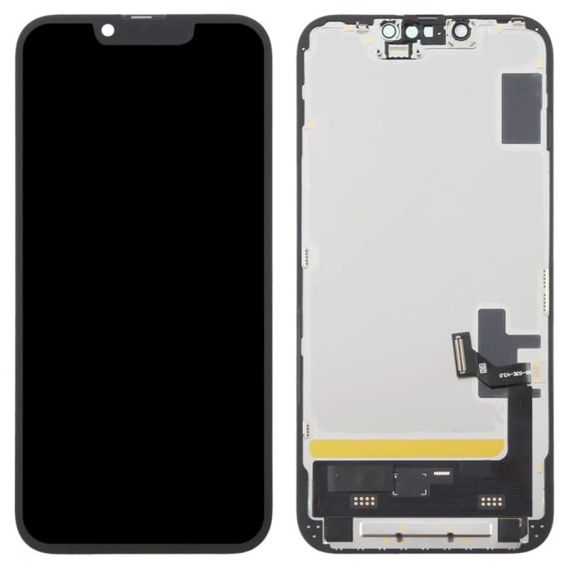 For iPhone 16 15 14 Plus DD Soft OLED Screen Assembly Replacement High Brightness Display No Dead Spot