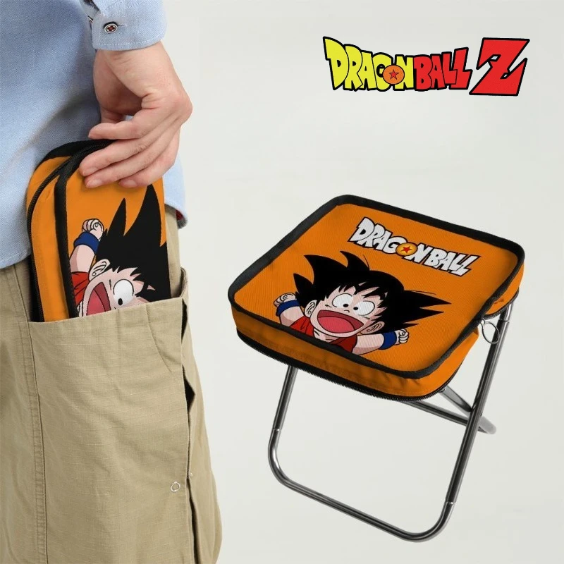 

Dragon Ball мультфильм новая сумка-карандаш складной маленький табурет Kawaii уличная портативная сумка стиль мини-табурет для рыбалки подарок для друзей