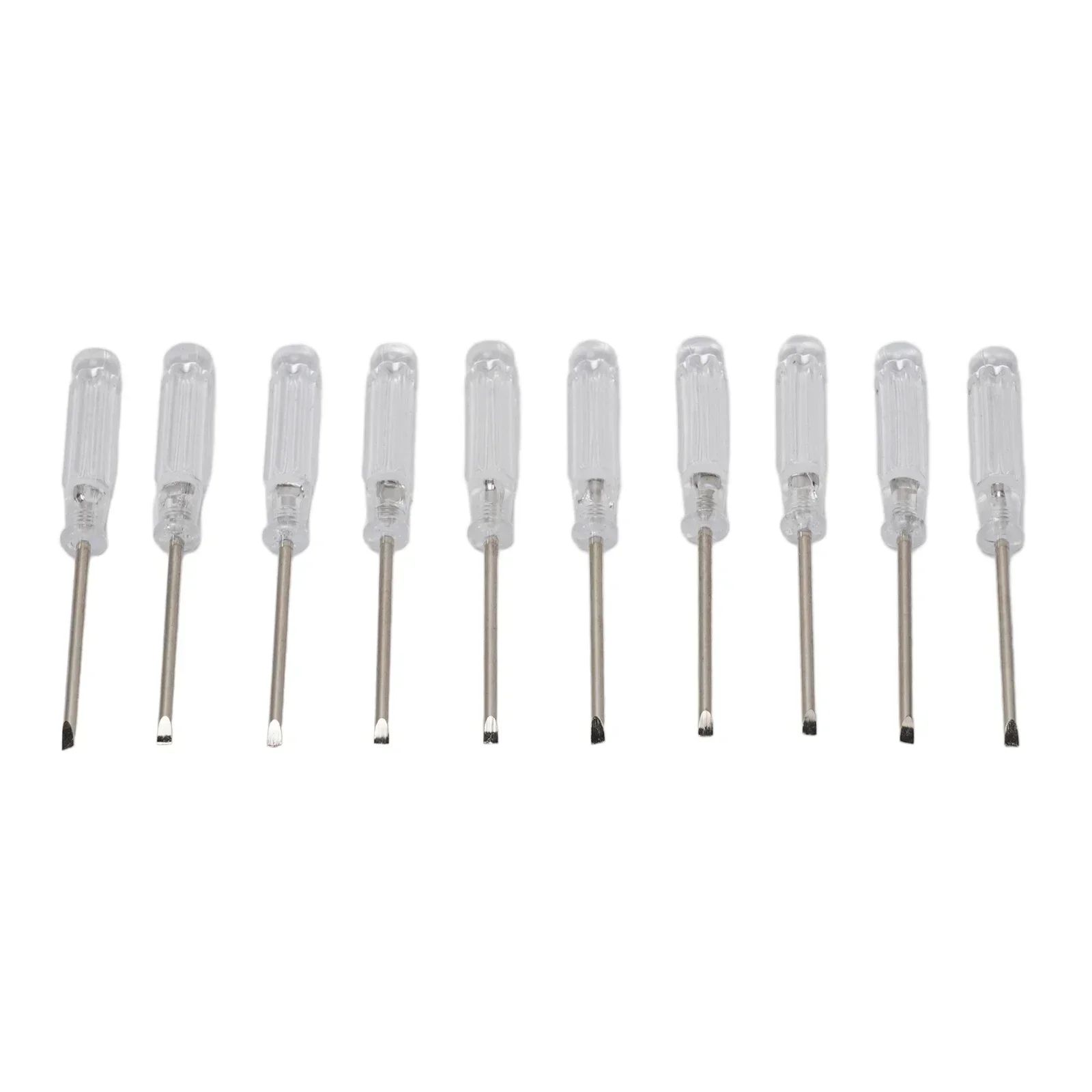 10Pcs 3.74Inch Small Mini Screwdriver Set Kit Repair Tools Screwdriver Repair Hand Tool Slotted Cross Screwdrivers