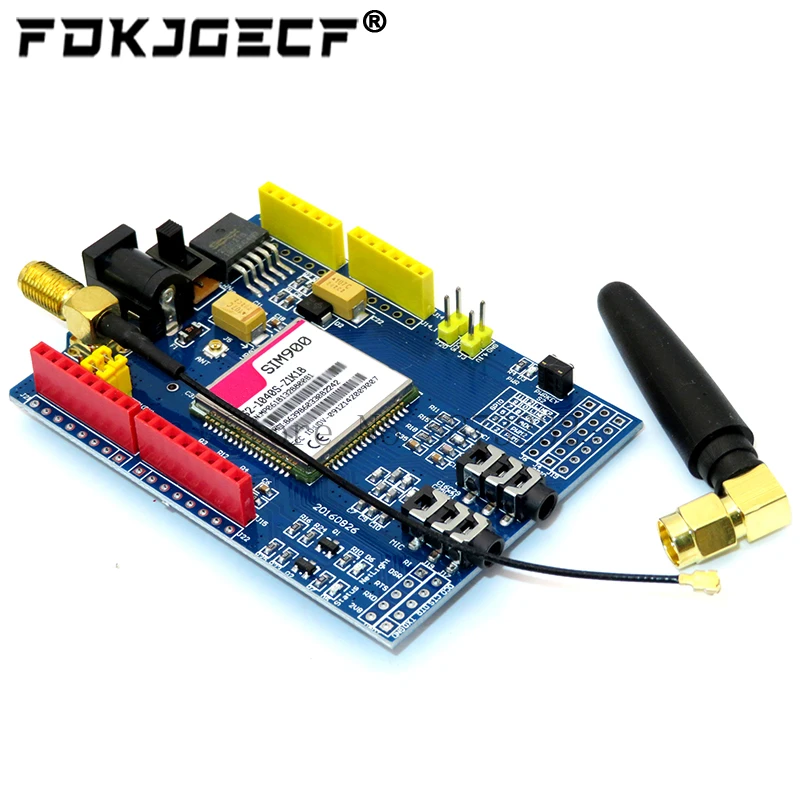 SIM900A / SIM900 V4.0 GPRS/GSM tarcza Development Board Quad-moduł antenowy do Arduino kompatybilny