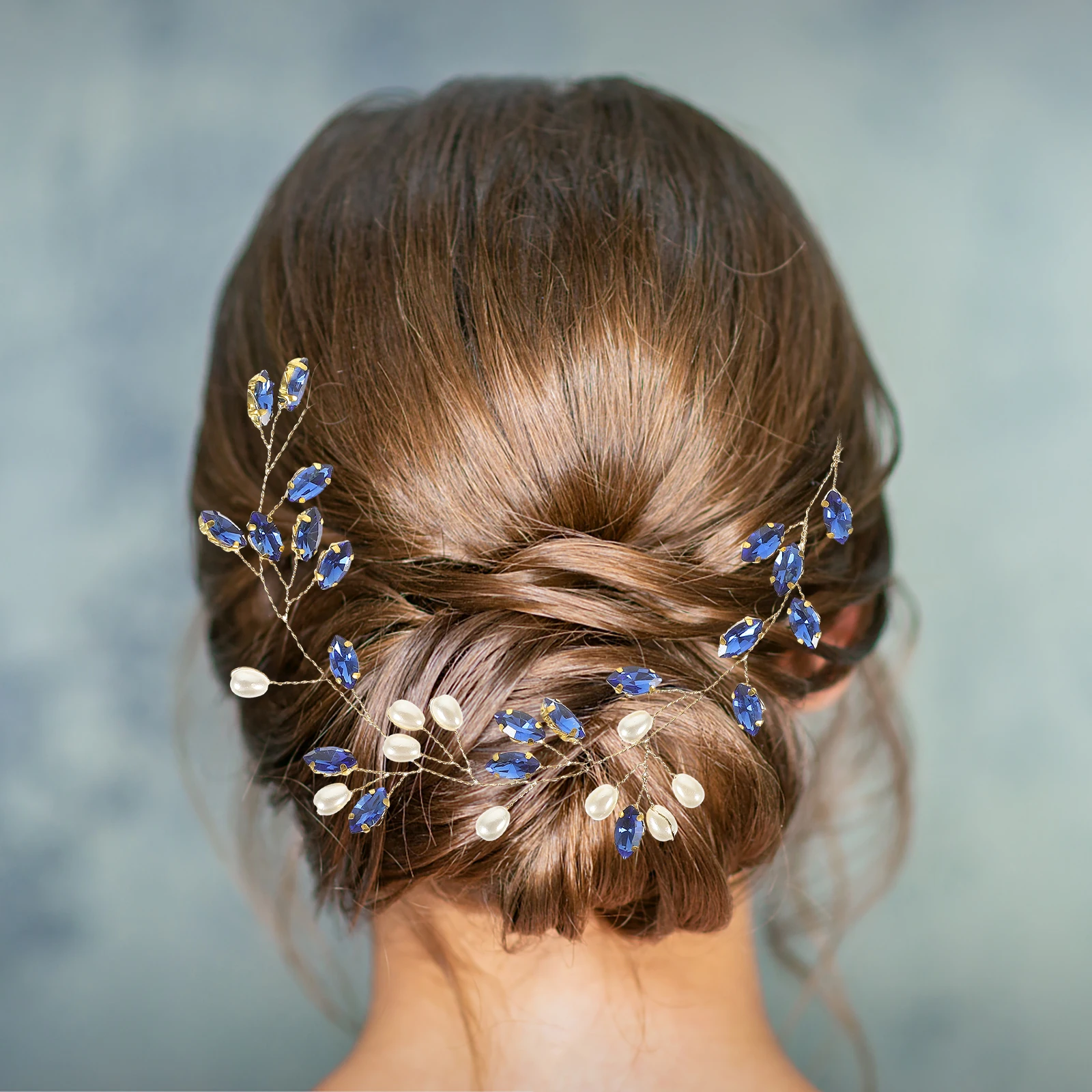 

Rhinestone Hair Accessories Silver TS1753 Lightweight Bridal Headb for Wedding Prom Women Girls Adjustable Size