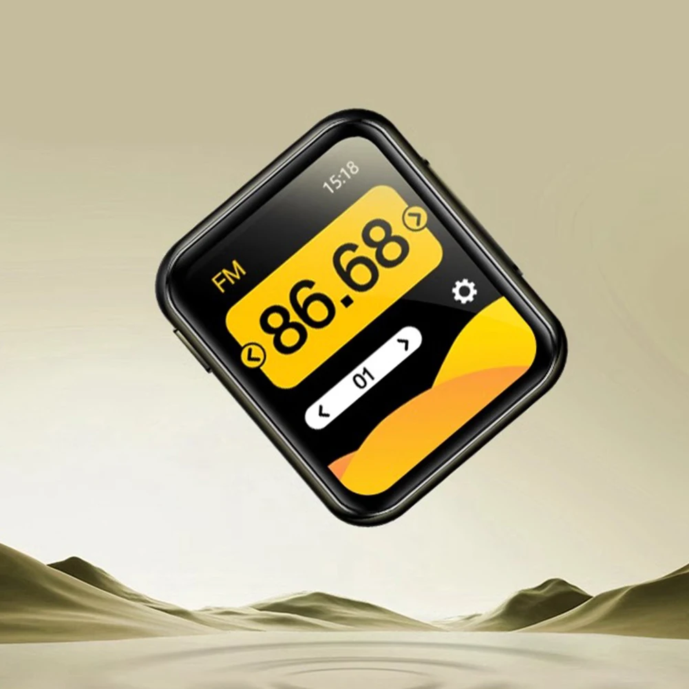 كاميرا مشغل MP3 بلوتوث 5.4 مشغل MP4 وكمان HiFi مشغل موسيقى MP3 1.96 بوصة كامل شاشة تعمل باللمس مسجل كاميرا سبائك الزنك