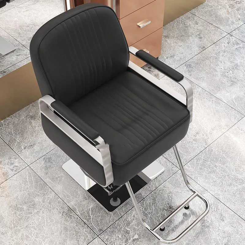 

Facial Barber Chairs Barbershop Ergonomic Metal Recliner Chair Hairdresser Stool Professional Silla Barberia Luxury Furniture