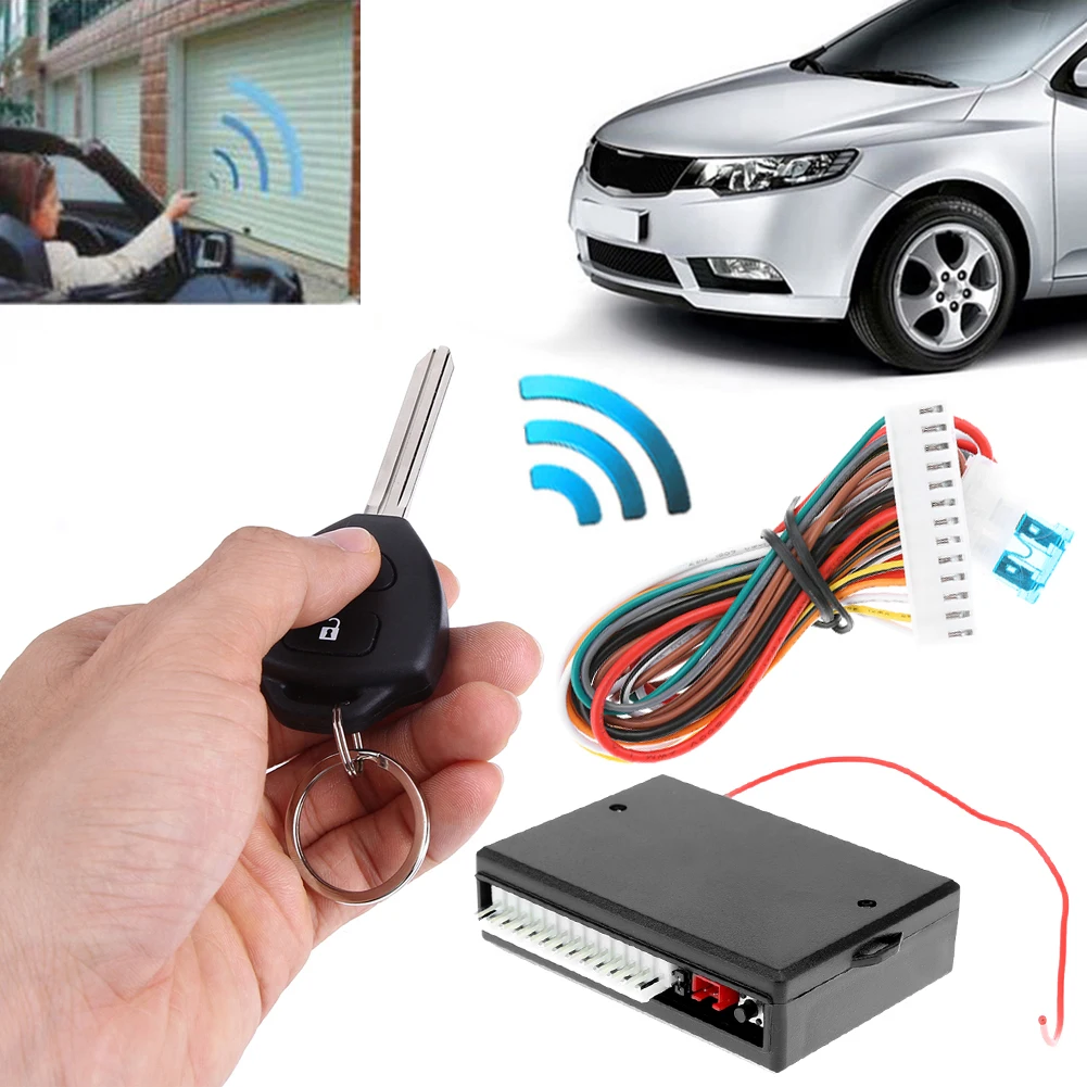 Auto Remote Central Kit Fahrzeug Türschloss Verriegelung Alarm Keyless Entry System