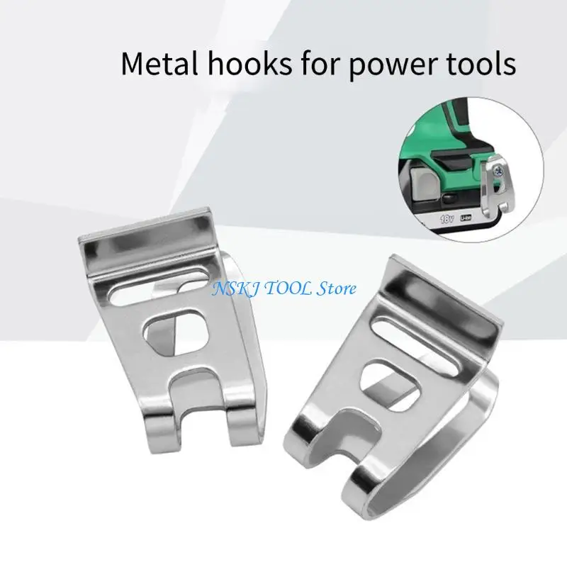L8RC Ergonomic Electric Drill Belt Clip Hook For 18V 20V N268241 N169778 DCD980 Hammer Accessories