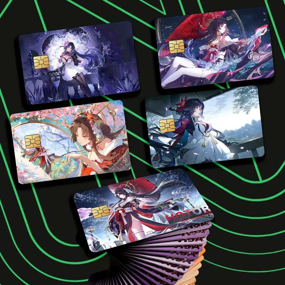 Shopkeeper H-Hotori Game NTE Card Stickers for Bank Access Protective Waterproof Film Cover Sticker Gift