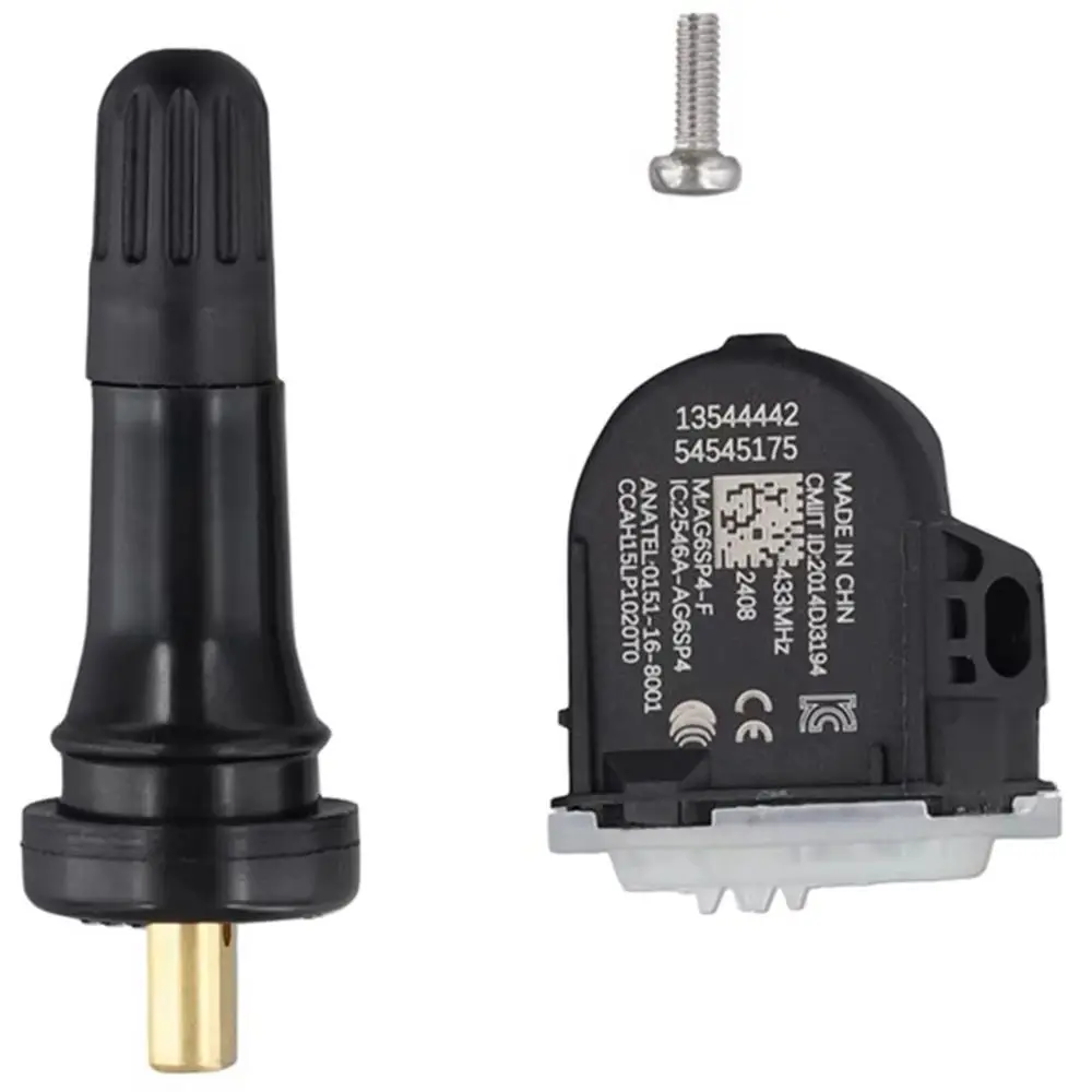 

433MHz TPMS Tire Pressure Sensor 4PCS Tire Pressure Monitoring Transmitter For GM For Buick For Cadillac For Opel 13544442