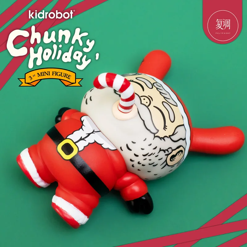

Spot Kidrobot Dunny Chunky 3 inch Christmas Limited Trendy Toys Christmas Gifts