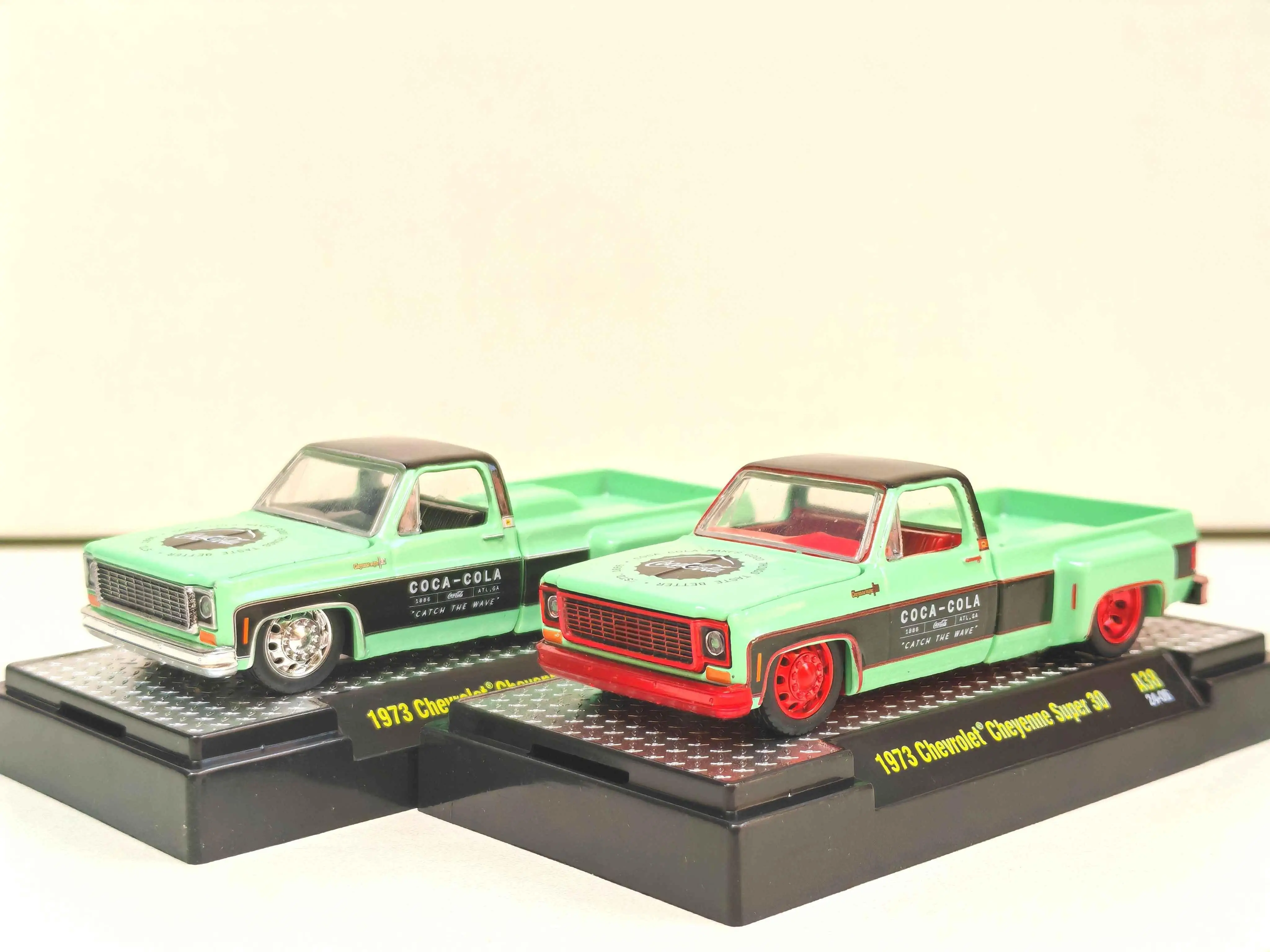 M2 Machines 1/64 1973 super 30 green Silver Red Special hub A38  Die-cast Alloy Car Model Collection Gift Toy