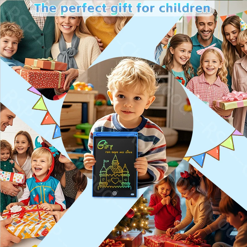8,5-дюймовый ЖК-планшет для письма, доска для рисования, детский блокнот для рисования граффити, доска для рукописного ввода, доска для рисования, игрушка в подарок для мальчиков и девочек