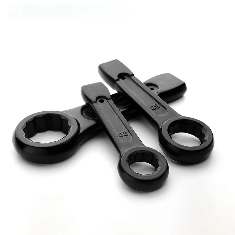 Multifunctional Industrial Grade Single End Box Ring Wrench for Tightening Various Diameter Screws and Heavy Repair Machinery