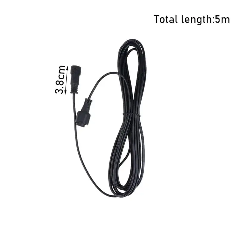 5M Low Frequency Solar Spotlights with High Durability Cord for Enhanced Security Lighting