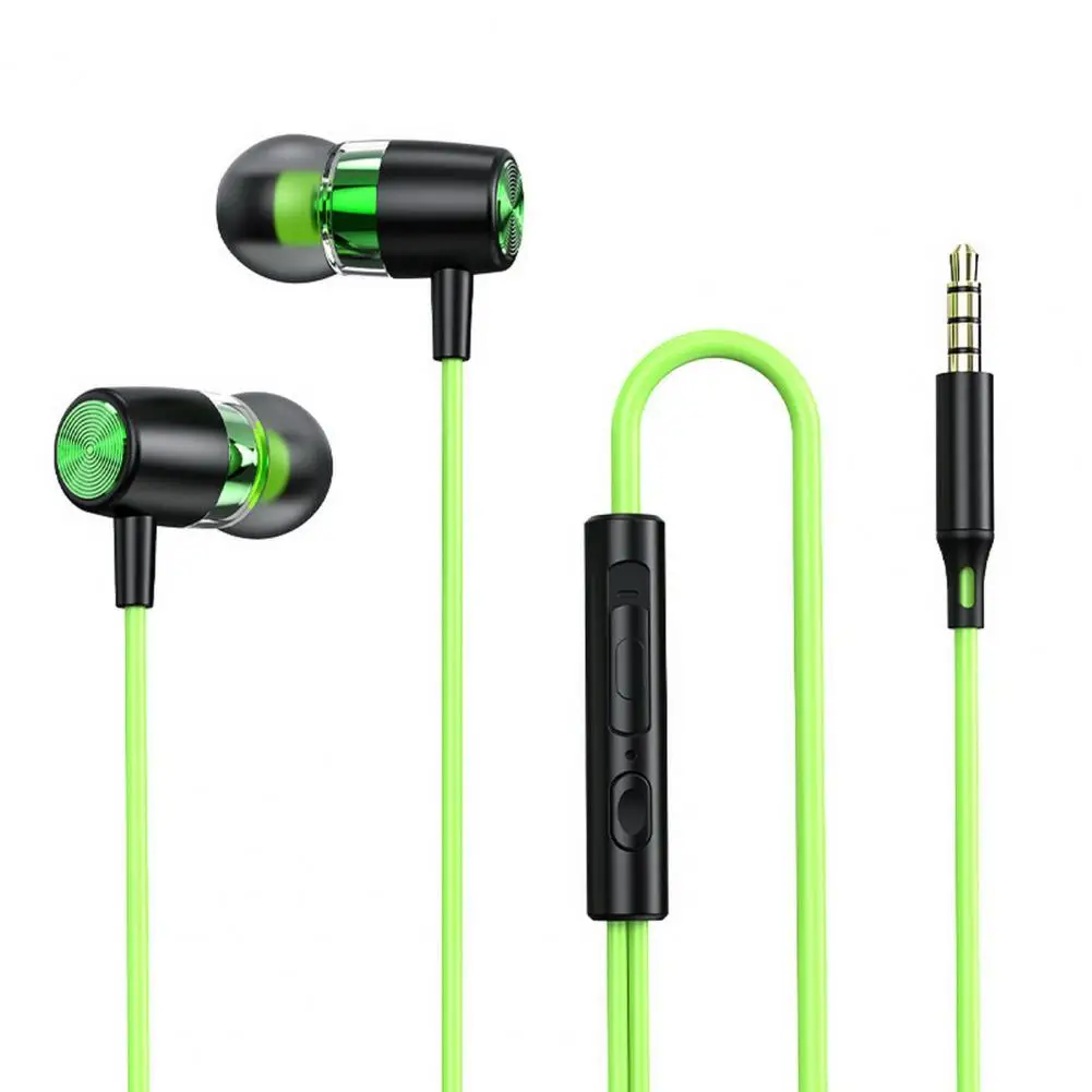 Overturning Cognition Earphones Premium Wired Sports Earbuds Sound Enhanced Music Experience with Mic for Sport