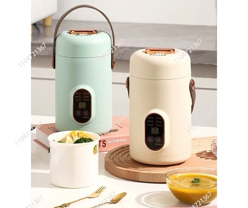 

2.2L Portable Travel Electric Cooking Pot Mini Small Rice Cooker Electric Stew Pot Household Multifunctional