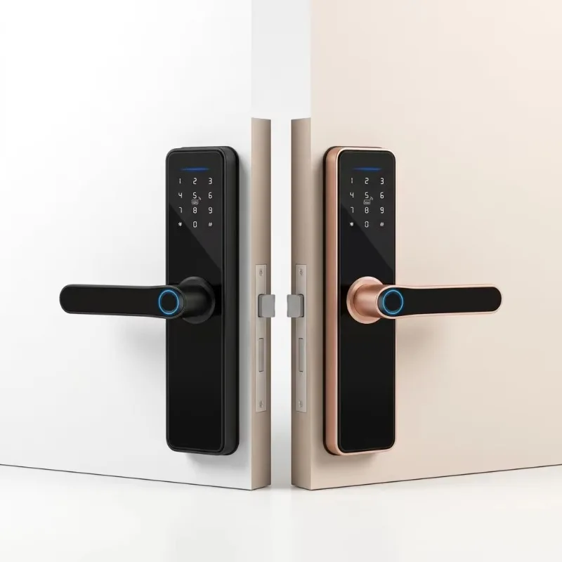 Hot Sale Smartphone Unlock Electronic Digital Lock Home Door Lock Wooden Door