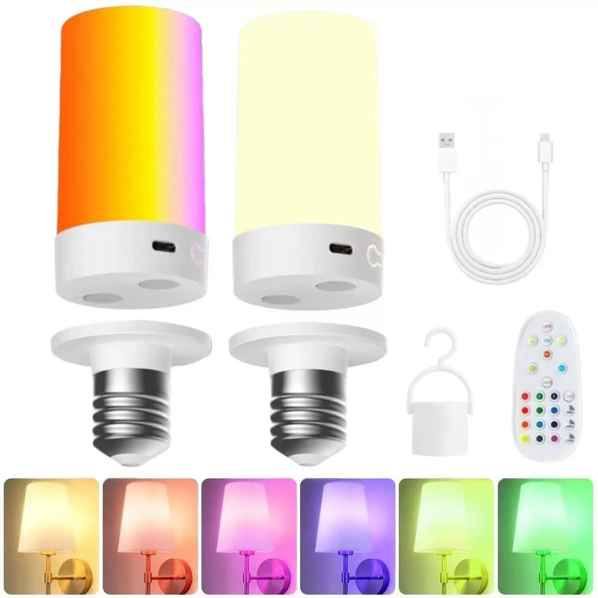lampada-usb-magnetica-recarregavel-360-°-fonte-de-luz-de-parede-full-glow-luminaria-de-parede-com-bateria-embutida-lampada-tipo-milho