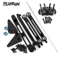 YEAHRUN Alu Alloy Rear Stabilizer Bar with Balance Bar / Link Mount for Hammer Rey U4 ROCK Truck 1/10 RC Car Buggy Upgrade Parts