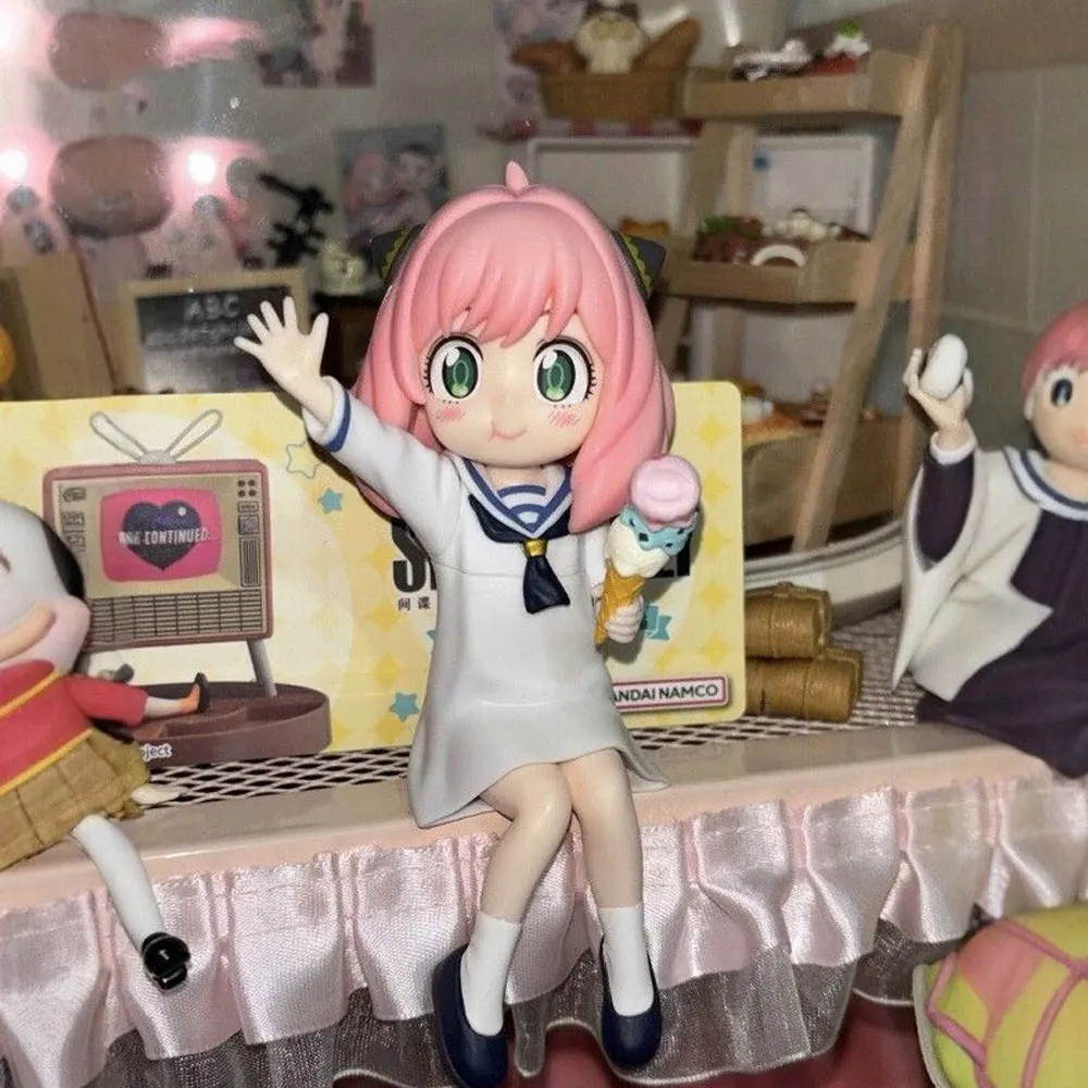 Schuluniform-Anya-Figur, Ramen-Press-Figurine, Spy X Family Modell, Anime-Peripheriefigur – Detail 2