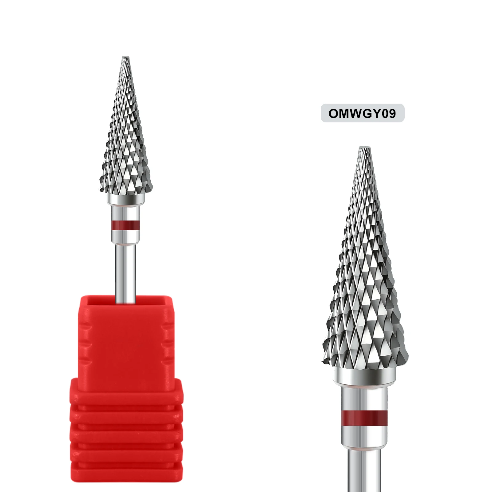 1pcs Wolfraam Staal Nail Cuticle Boren Carbide Draaien Elektrische Keramische Frees Voor Manicure Gel Polish Remover