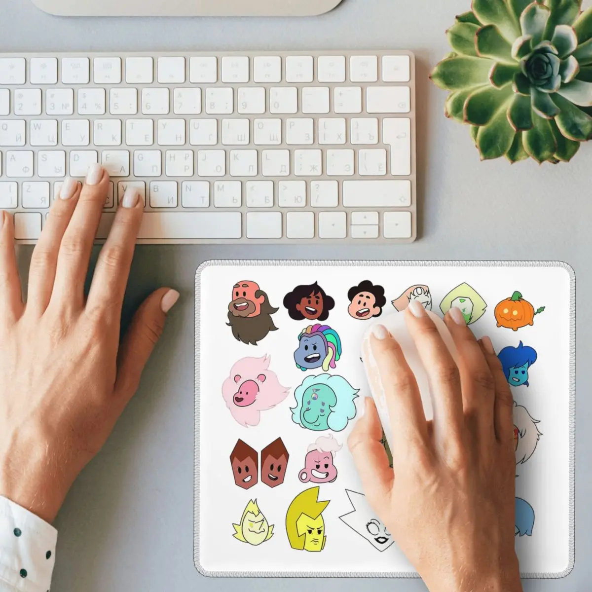 ستيفن الكون رؤساء ماوس الوسادة الكمبيوتر لوحة المفاتيح ماوس حصيرة ألعاب الكمبيوتر المحمول مكتب حصيرة مكتب الملحقات الجدول الحصير