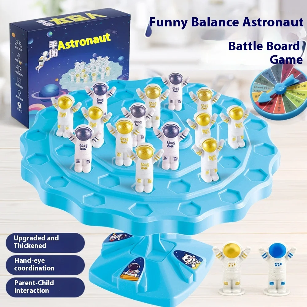 

Spaceman Balance Tree Toy Brain Training STEM Game for Kids Parent Child Interactive Focus Toy Fun Educational Tabletop Game