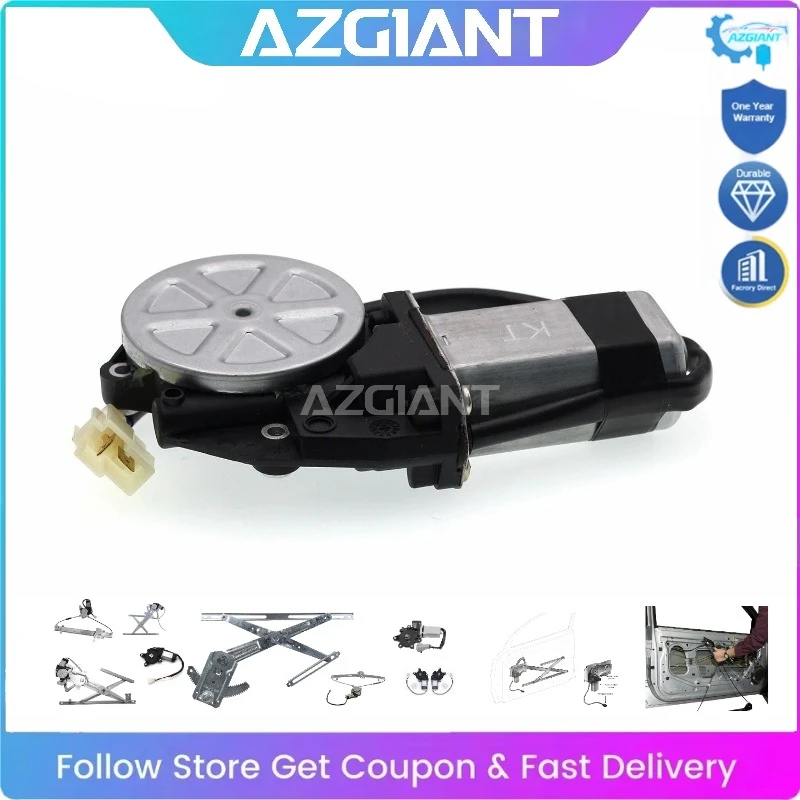 AZGIANT Car Window Glass Lifting Motor 3 Hole 7 Teeth 2PIN DC 12V  Auto Window Repair Kits Aftermarket Hot Sale DIY Car Repair
