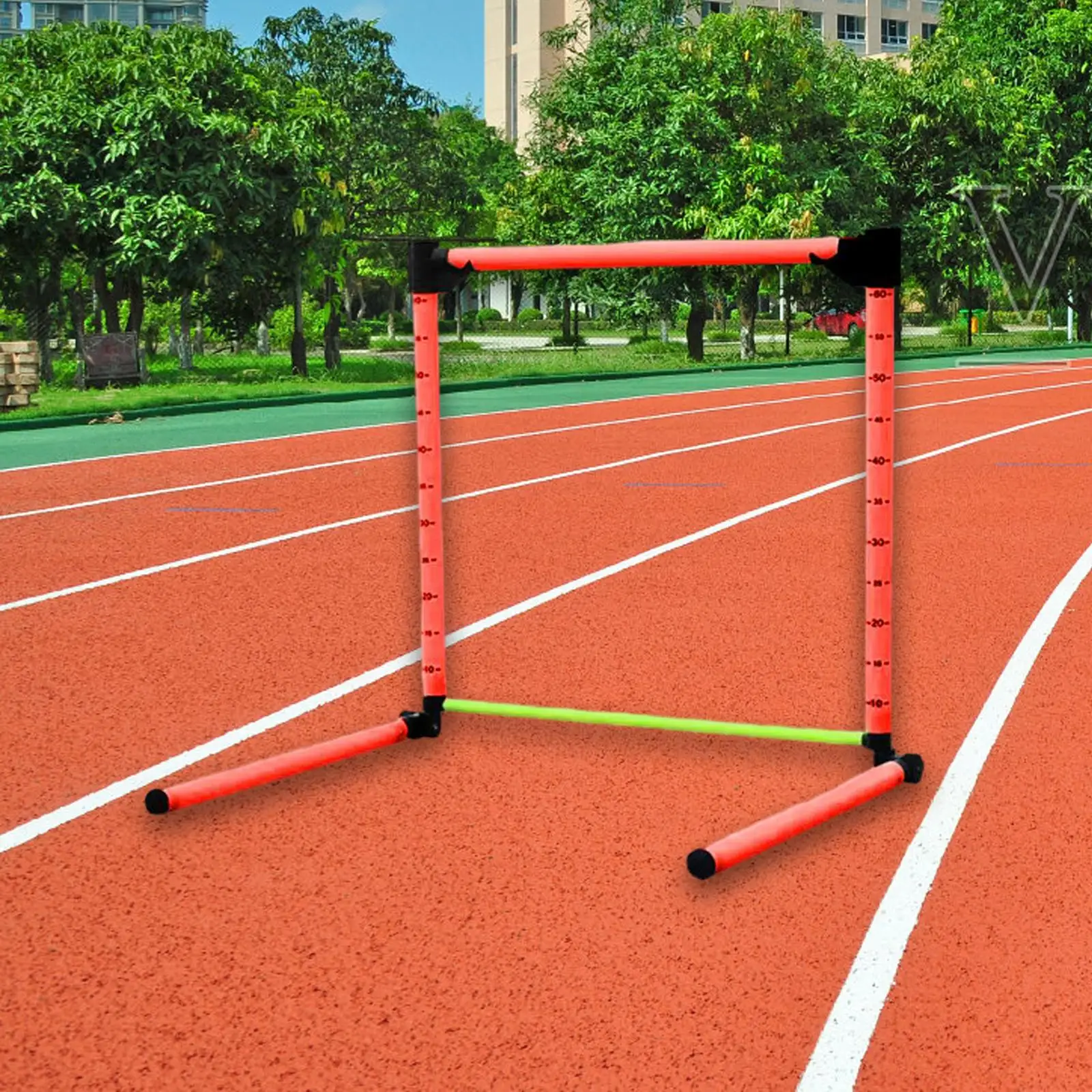 Agility Hurdles Track and Field Improves Coordination Adjustable Scale for