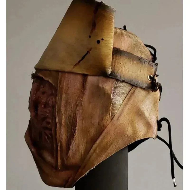 Juego azul, colina silenciosa, enfermera sin rostro, mascarilla de látex terrorífica y sangrienta. Adecuado para fiestas de Halloween y Navidad.