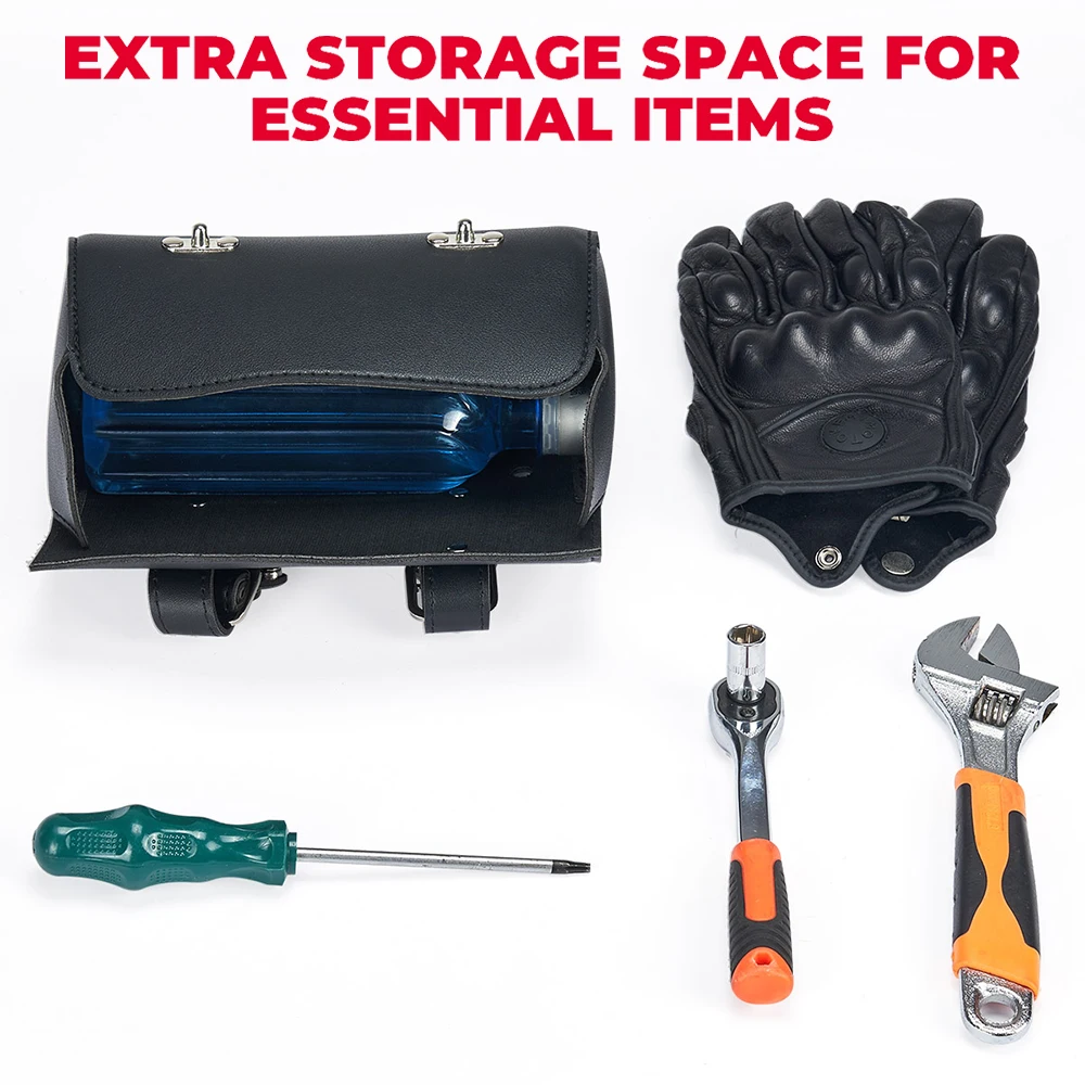 Motorcycle Down Tube Bag Downtube Tool Bag for Sportster XL 1200 Iron 883 50 XR1200FXD FXDB FXDBI FXDC FXDCI FXDF FXDFSE FXDI