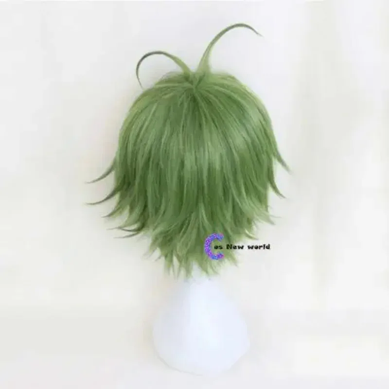 Anime Danganronpa V3: Killing Harmony rantara Amami accesorios de peluca cosplay hombres peluca cosplay de pelo de síntesis resistente al calor