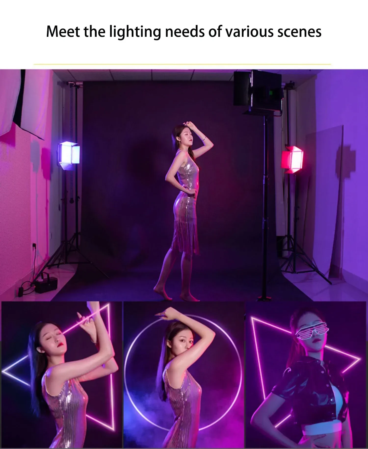 LED Fill Photography Advertising Studio Shooting Professionals Photographic Lighting Professional Audio Video & Lighting