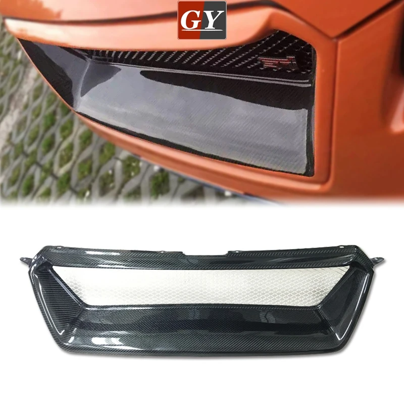 CARBON FIBER JDM STYLE FRONT GRILLE FOR SUBARU 11- XV