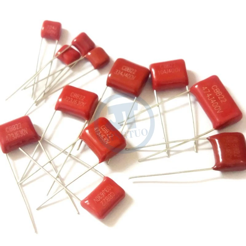 CBB22 Metalizowany kondensator z folii polipropylenowej 630/400/100 V 103/104/105/223/224/225/334/335/473/474/682/684J