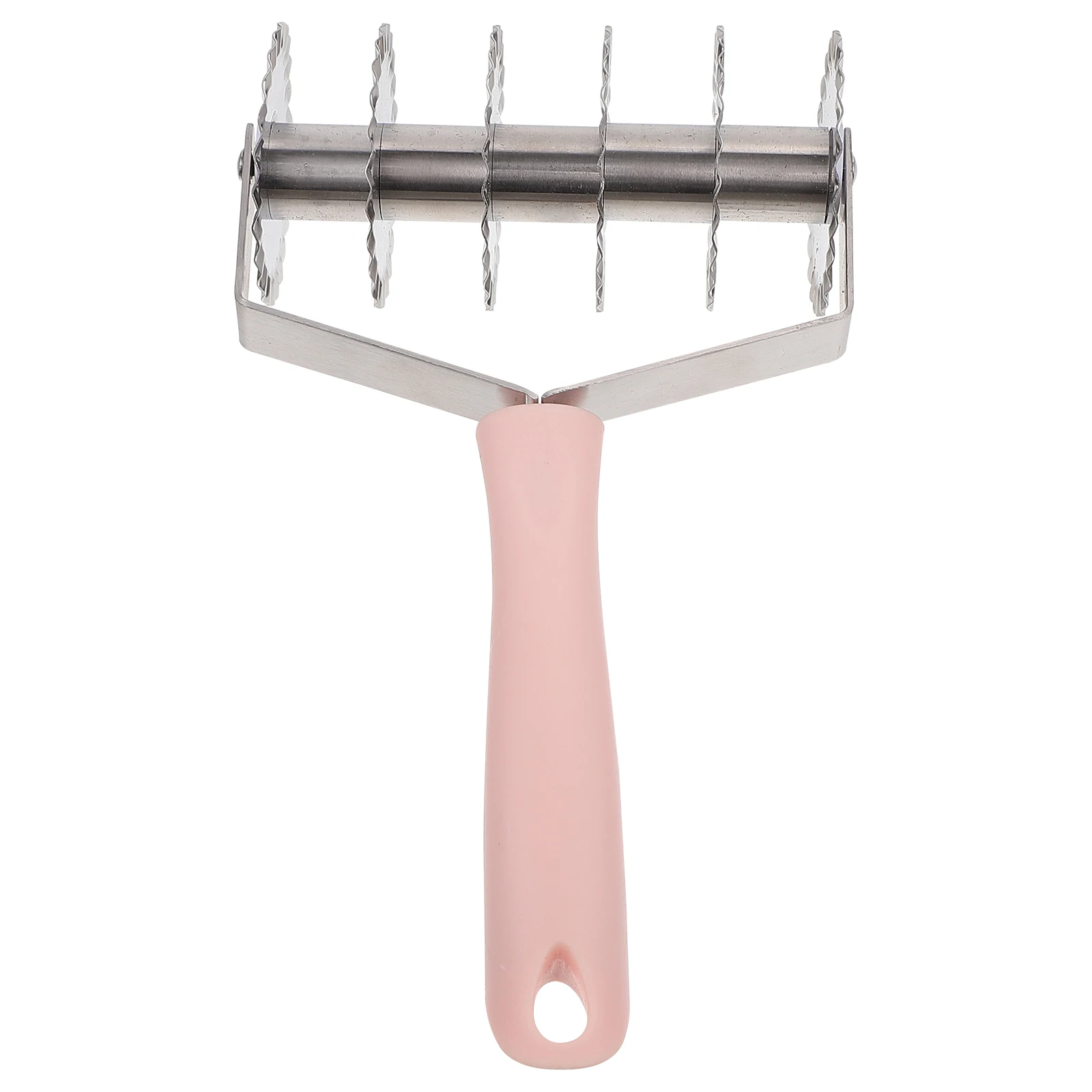 

6 Wheel Steel Smooth Pizza Cutting Tool H Kitchen Tool Ideal for Dough Pieces Plastic H