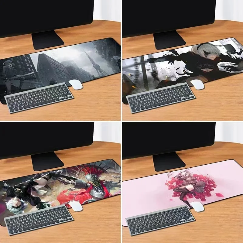 NieR:Automata Super large game mouse pad, mechanical era series, high-definition pattern, office and home computer desk pad