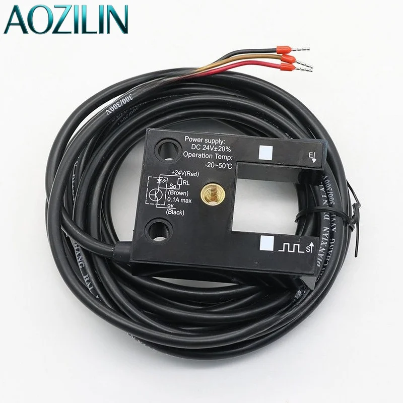 AOZILIN For THYSSEN Elevator Photoelectric Leveling Sensor LKLN 6552087010 Elevator Induction Switch Repair Parts